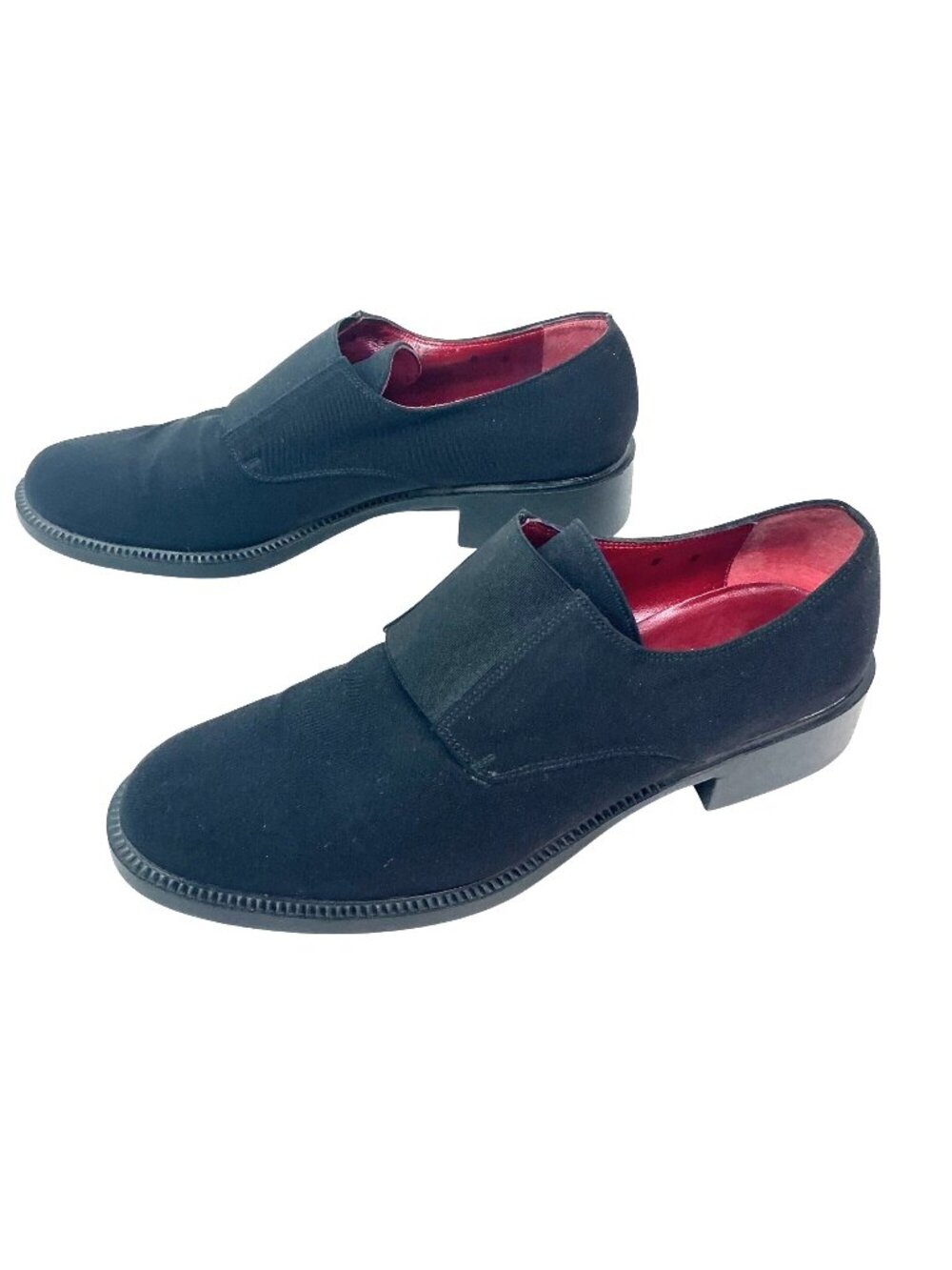 Salvatore Ferragamo Sport Nylon Goring Slip-On Loafers Women’s 8B Black Made In